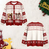 Personalized Dog Dad Dog Mom Ugly Cardigan TH10 896373
