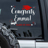 Personalized Congrats Class of 2026 Graduation Car Window Decal Sticker HA75 898820