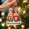 Custom Name I Want To Grow With You, Personalized Funny Couple 2D Acrylic Ornament HO82 900280