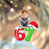 Personalized Six Seven Christmas Acrylic Ornament Gift For Christmas LM32 897403