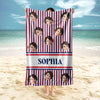 Custom Photo Patriotic America Independence Flag Day Beach Towel LM32 893513