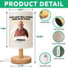 Custom Photo Forever In My Heart Memorial Fabric Lamp TH10 892851