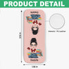 Custom Name Personalized Magnetic Leather Bookmark gift for Book Lovers CH07 899532