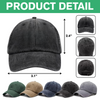 Custom Photo Car Is My DNA Washed Denim Baseball Cap CH07 896568