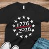 1776 - 2026 USA 250th Anniversary Dark Shirt HA75 898048