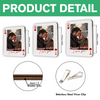 Custom Couples Photo King & Queen Drive Safe I Love You Personalized Wooden Photo Car Visor Clip HA75 898844