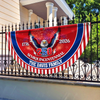 Custom Family Name Flag 250 Years America Non-Pleated Fan Flag CH07 910822