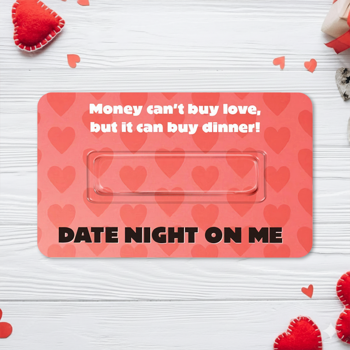 Custom Valentine's Day Money Holder Card Funny Gift For Couple HO82 901128
