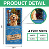 Custom Cute 3D Dog Merry Woofmas Christmas Decoration Door Cover LM32 897121