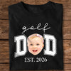 Custom Photo Golf Dad Dark Shirt - Personalized Father’s Day Gift TH10 169841