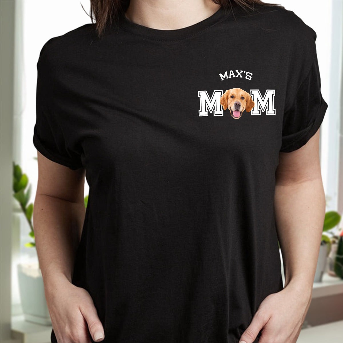 Custom Photo & Name Dog Dad, Dog Mom, Cat Dad, Cat Mom Shirt Gift For Dad HA75 892592