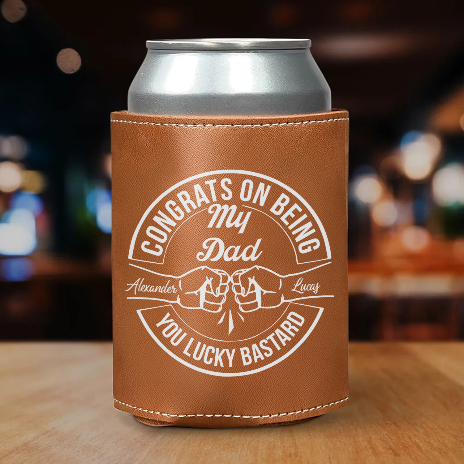 Congrats On Being My Family Can Cooler Holder TH10 894069