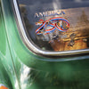 Bass Fishing America 250 1776 - 2026 Car Window Decal Sticker LM32 899193