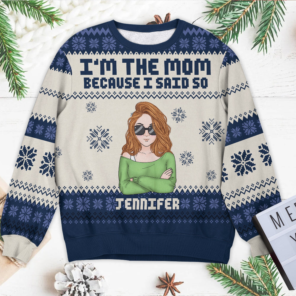 Family Rules AOP Ugly Sweater For Christmas Personalized Gift TH10 891681