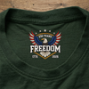 America 250 Years of Freedom 1776–2026 Anniversary Neck Print Shirt Patriotic Gift CH07 910920