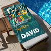 Personalized Name Matching Cousin Crew Family Trip Beach Towels LM32 893447