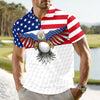 Custom Name Eagle US Flag Personalized Patriotic Polo Shirt HA75 920392