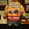 Custom Photo Garage Signs Personalized Full Service Car Metal Sign CH07 899124