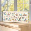 Personalized Name Flowers Mom Wooden Sign - Gift For Her, For Mom, Grandma LM32 899185