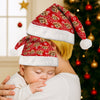 Custom Funny Dog Face Christmas Unique Santa Hat For Dog Lovers LM32 895341