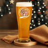 Custom Photo Human Belongs To Dog Cat Pet Pilsner Glass HA75 892886