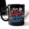 USA 250th Anniversary 250 Years of Freedom America Black Mug HO82 894526