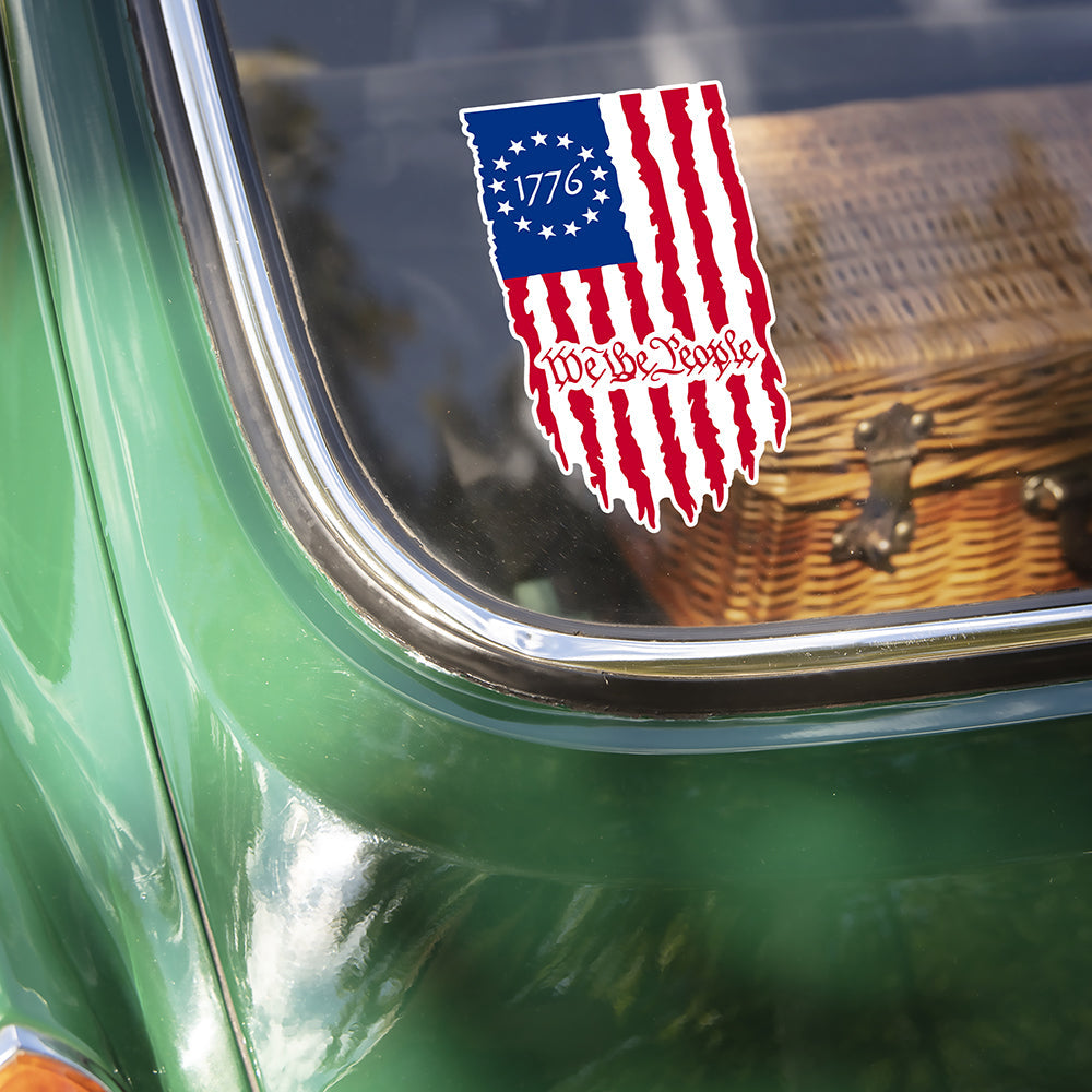 We The People Car Window Decal Sticker TH10 896361