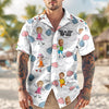 Custom Cute Face Baby Dancing Proud Of Top Dad Summer Vibe Hawaii Shirt LM32 893435