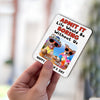 Custom Photo Admit It Life Would Be Boring Without Me 2 Layered Car Visor Clip CH07 895950
