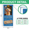 Custom Cute 3D Dog All Guests Must Be Approved By The Dogs Decoration Door Cover HA75 898082