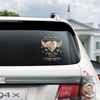 Custom Photo I Love You Forever Memorial Car Sticker HO82 900982