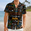 Personalized Kids Name Grandpa Word Art Hawaiian Shirt - Gift For Grandpa, Dad, Father's Day HO82 902486