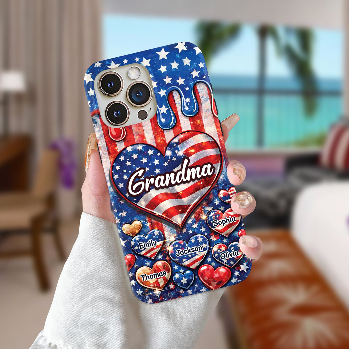 Personalized Name A Grandmother’s Heart Holds Forever Love Phone Case HA75 920804