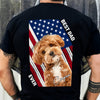 Custom Dog Photo Best Dad Ever America Flag Back Shirt For Dad TH10 169739