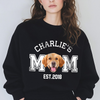 Custom Photo Dog Cat Dad EST Dark Shirt Gift For Dog Cat Lovers CH07 895954