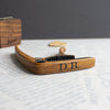Personalized Metal Guitar Capo with Wood Grain, Custom Message, Engraved Guitar Pick, Birthday Gift, Fathers days Gift for Guitarists LM32 897585