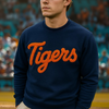Personalized Sport Team Name Chenille Yarn Game Day Fuzzy Sweatshirt LM32 895521