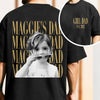 Personalized Vintage Photo Dad, Mom, Grandpa, Grandma Family Front & Back Dark Shirt HA75 921572