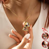 Custom Photo Always Know You Are Loved Heart Locket Necklace HA75 920700