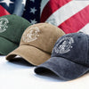 Stand Strong Charlie Kirk - Voice Of Freedom Washed Denim Baseball Cap LM32 65533
