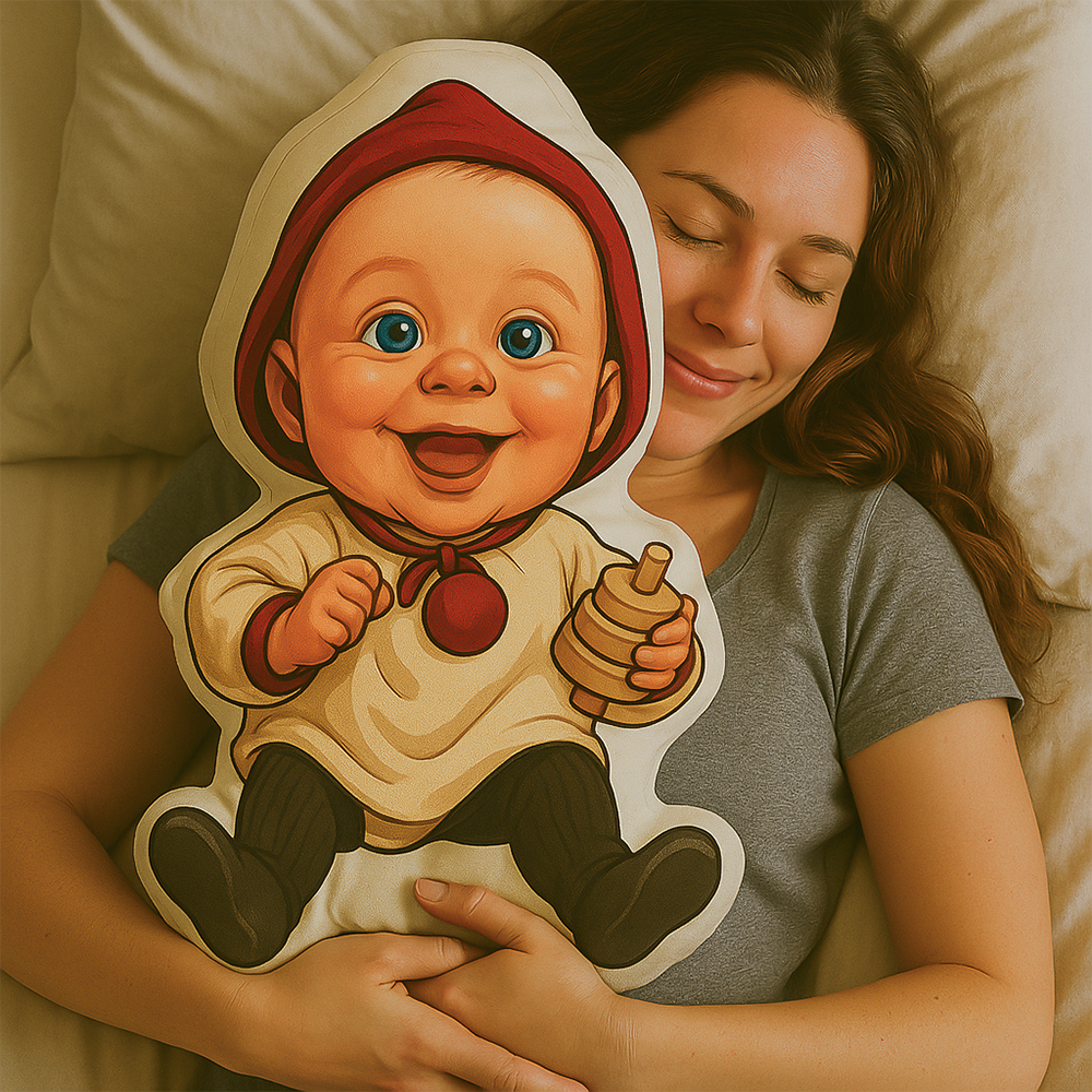 Custom Cartoon Photo Shaped Pillow Gift For Family CH07 895784