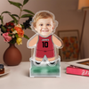 Custom Photo Kid in Basketball Uniform Decoration Shaking Head Funny Gift For Dad HA75 892428
