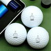 Custom Name Middle Finger Golf Ball Stamp Box, Meme Fun Gift LM32 897545