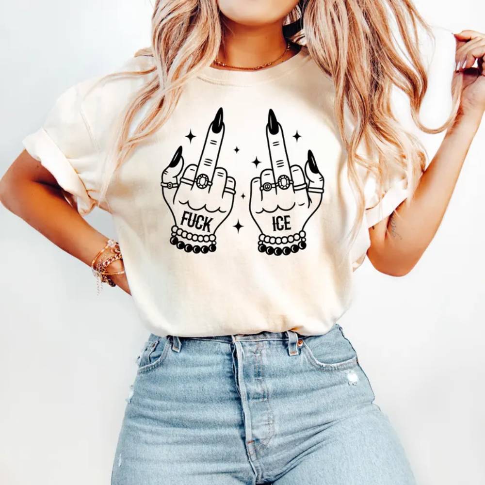 F*ck Ice Abolish ICE Chinga La Migra Shirt HO82 901326