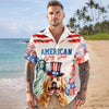 Personalized America Cat Dad, Dog Dad Hawaii Shirt LM32 899115