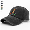 Custom Photo My Dog Is Calling Washed Denim Baseball Cap For Dog Lovers LM32 895113