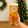 Custom Photo Human Belongs To Dog Cat Pet Pilsner Glass HA75 892886