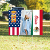 Custom Photo With Country Flag Graduation Class of 2026 Yard Sign TH10 169149
