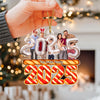 Custom Photo Candy Family Together Christmas Acrylic Ornament HA75 897962