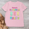 Grandma's Little Peeps Personalized Easter Shirt  Gift For Grandma Mommy CH07 895300